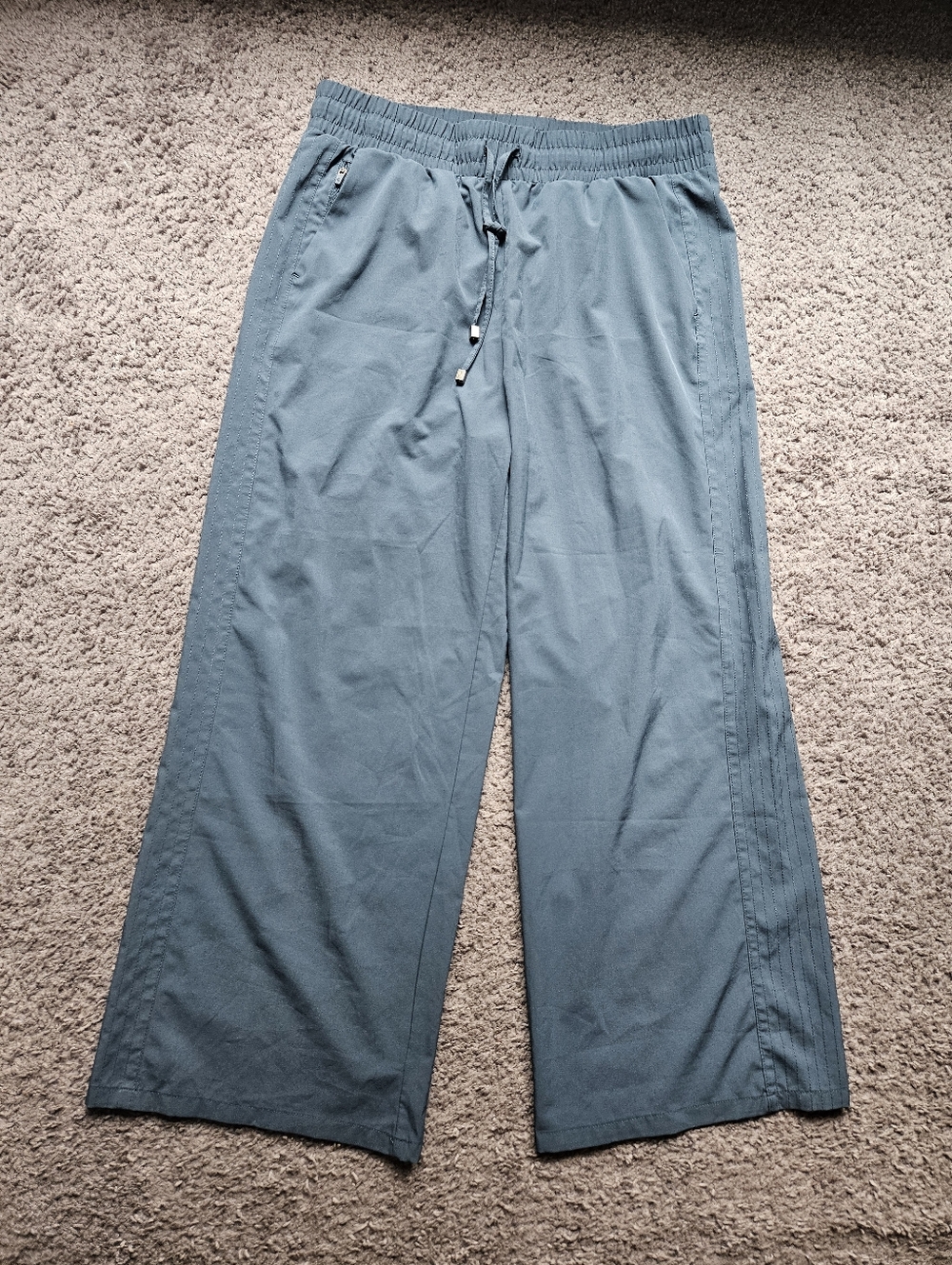 Kyodan Womens Drawstring Jogger Pants - Slate Blue